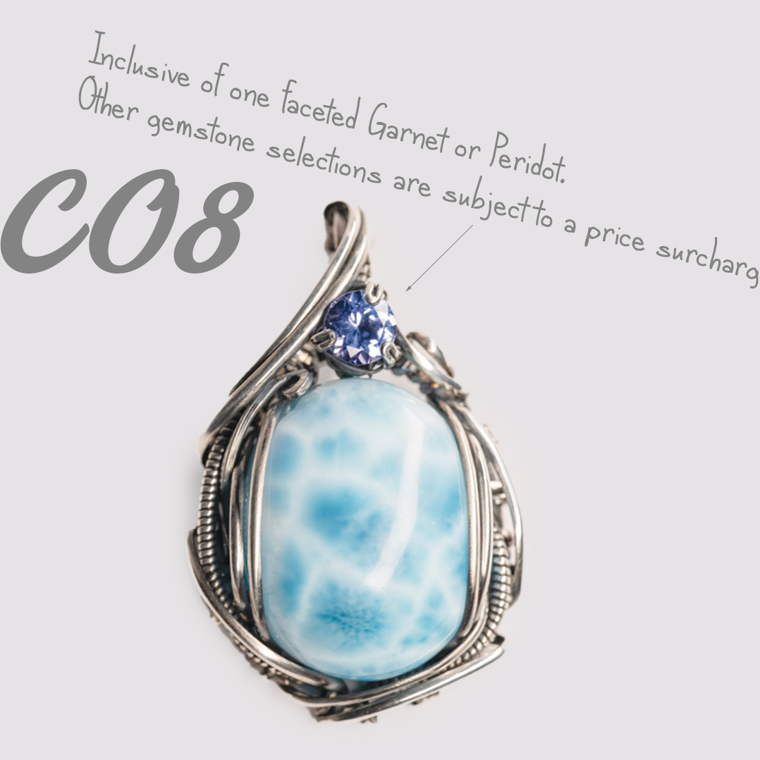 【攜石訂製】WAS 吊墜訂製 - Custom Order Pendant (C08)