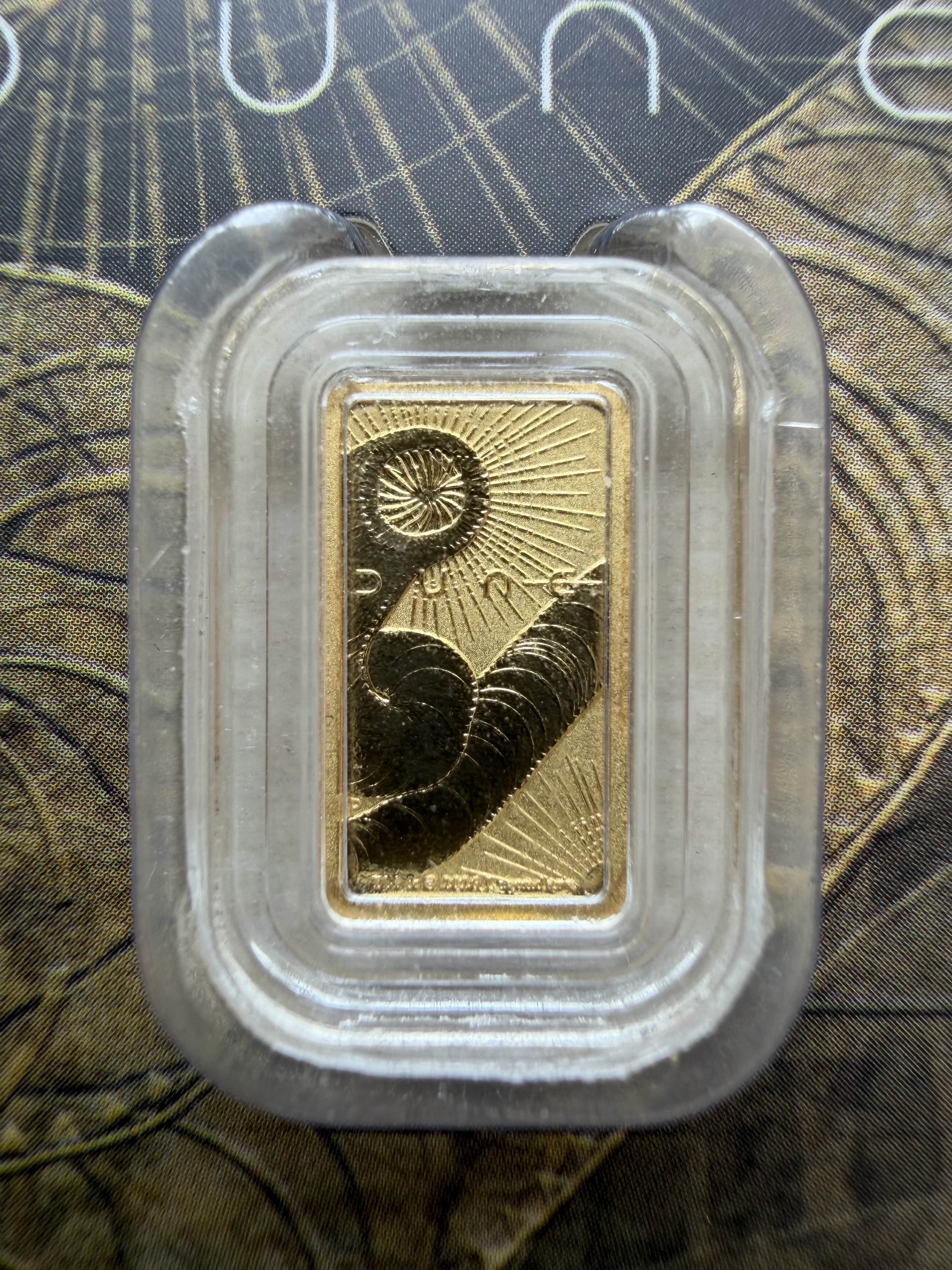 PERTH MINT Dune 1g 🇦🇺 Australia Limited Gold Bar Emas 999.9 with Sleeve 澳洲电影沙丘沙虫限量金条
