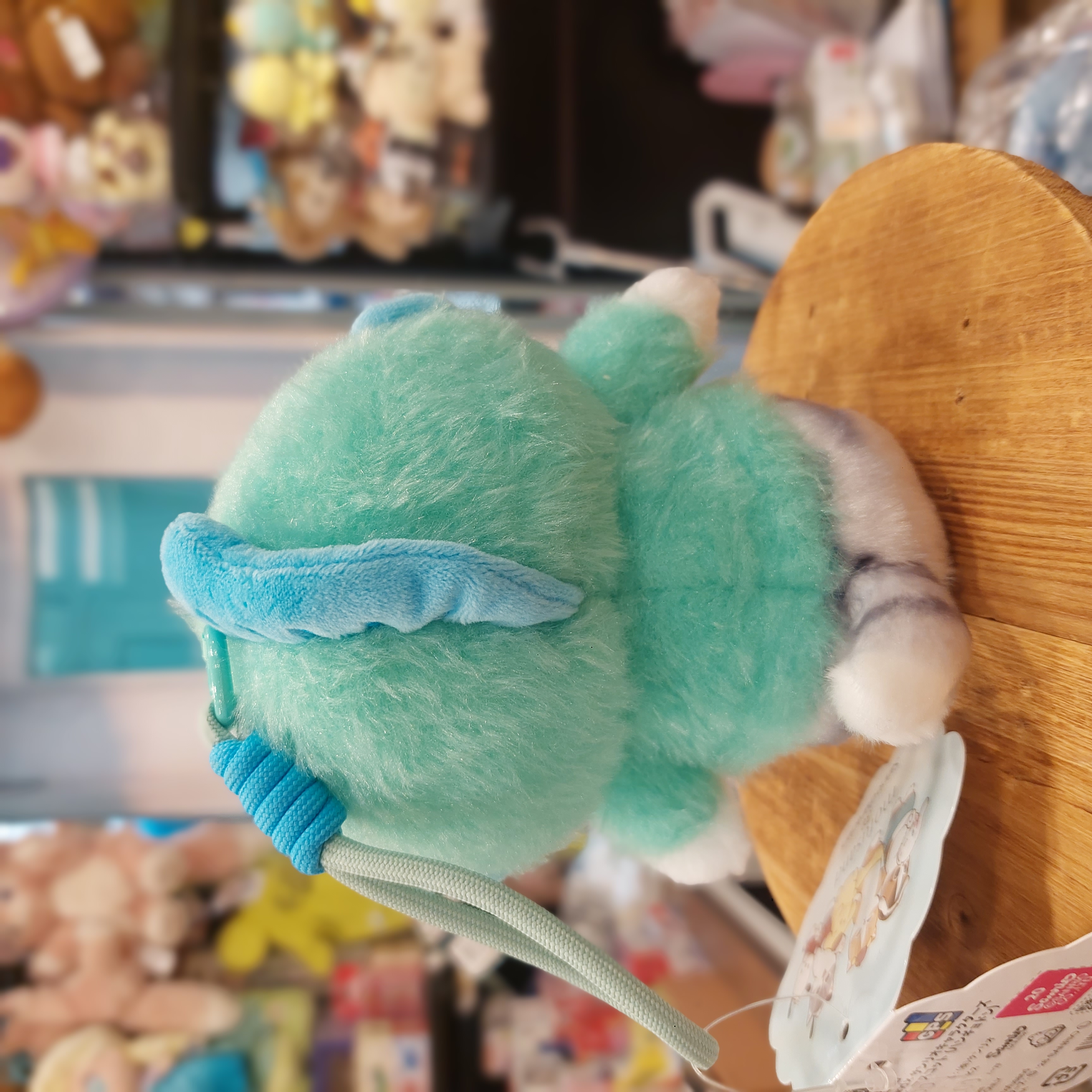日版 Sanrio Hangyodon 水怪 x Mofusand 鯊魚貓 公仔掛件吊飾 