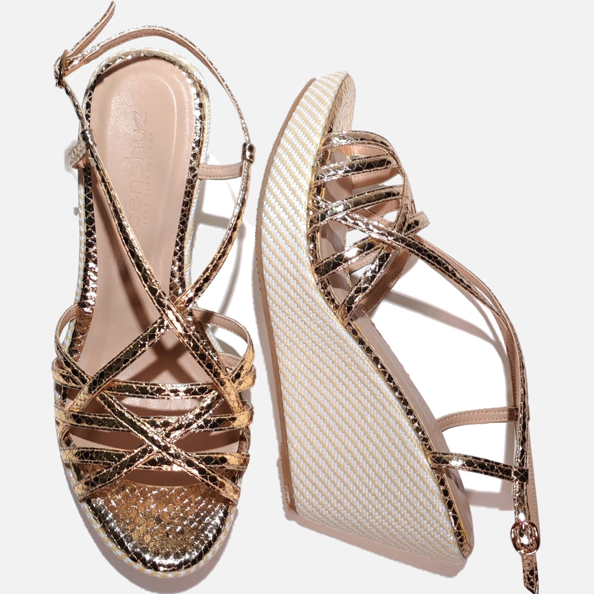LOLA WEDGE GOLD