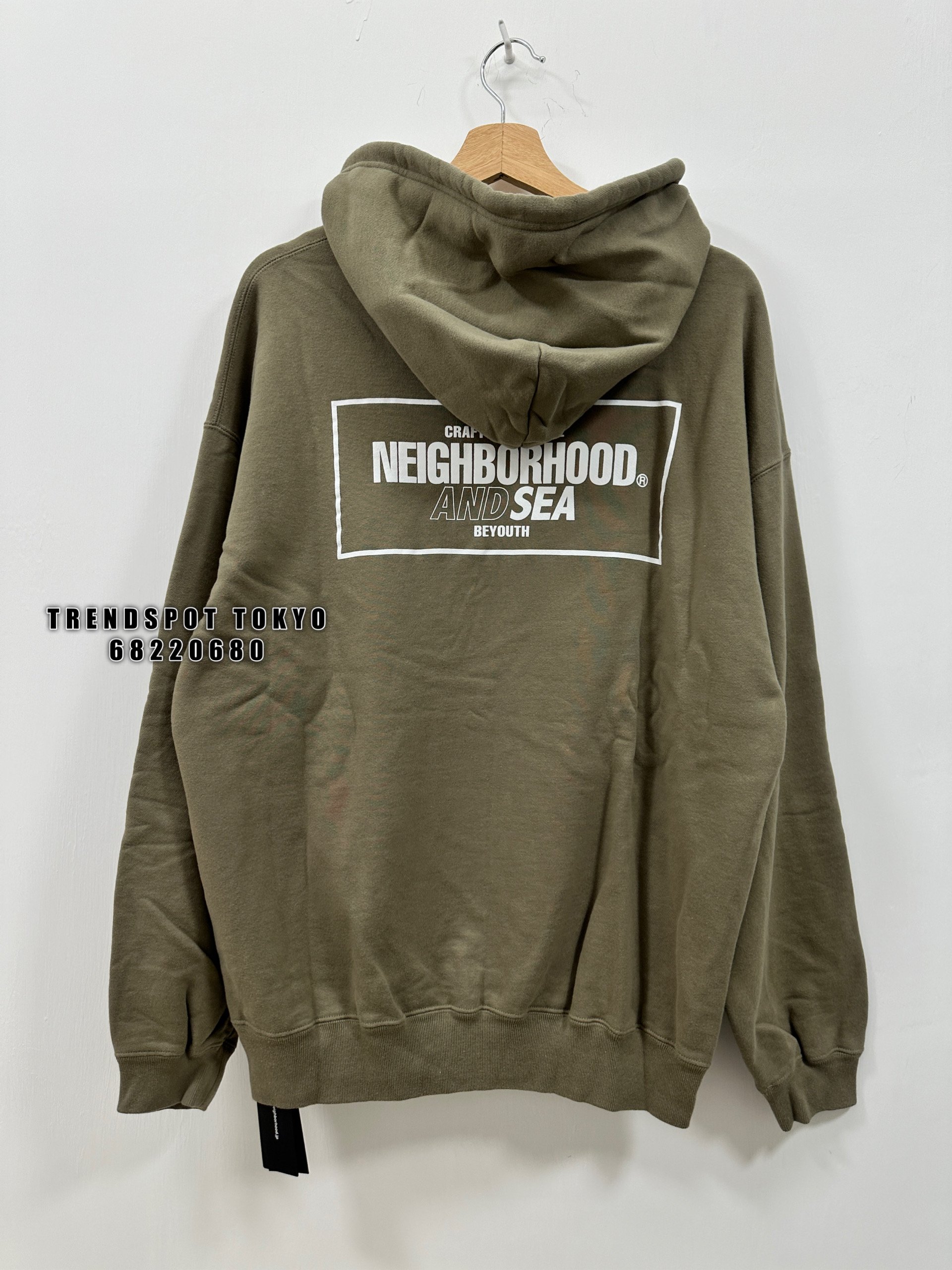 NEIGHBORHOOD × WIND AND SEA HOODIE / BROWN / M | TRENDSPOT TOKYO