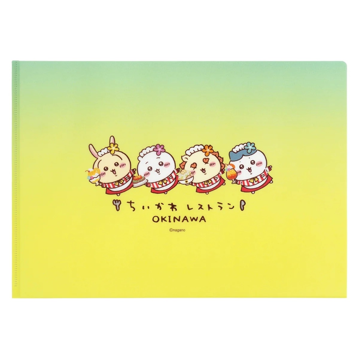 🌸 【預訂】A4 File Chiikawa OKINAWA - Chiikawa 9/10 新品