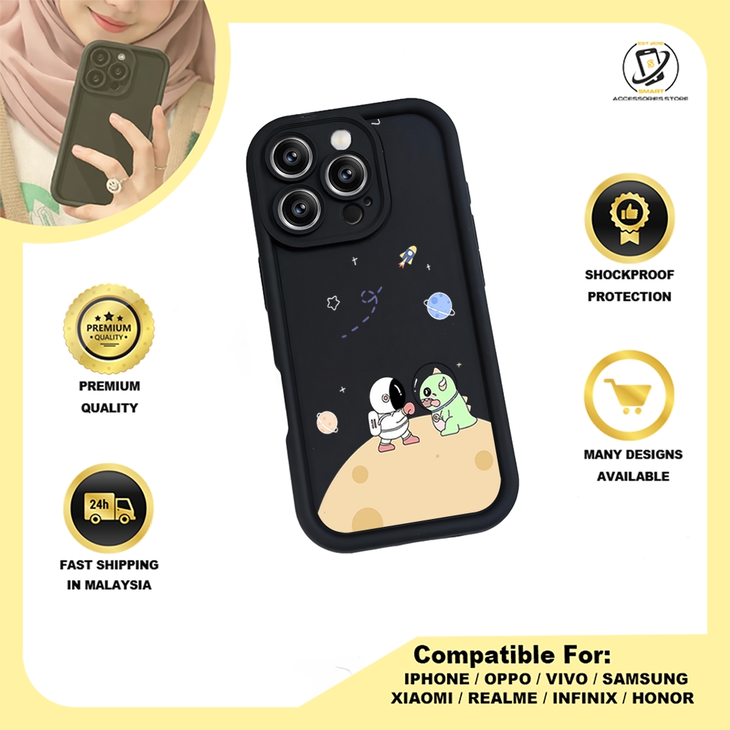 TPU DESIGN CASE PHONE FOR OPPO - DESIGN MOON A