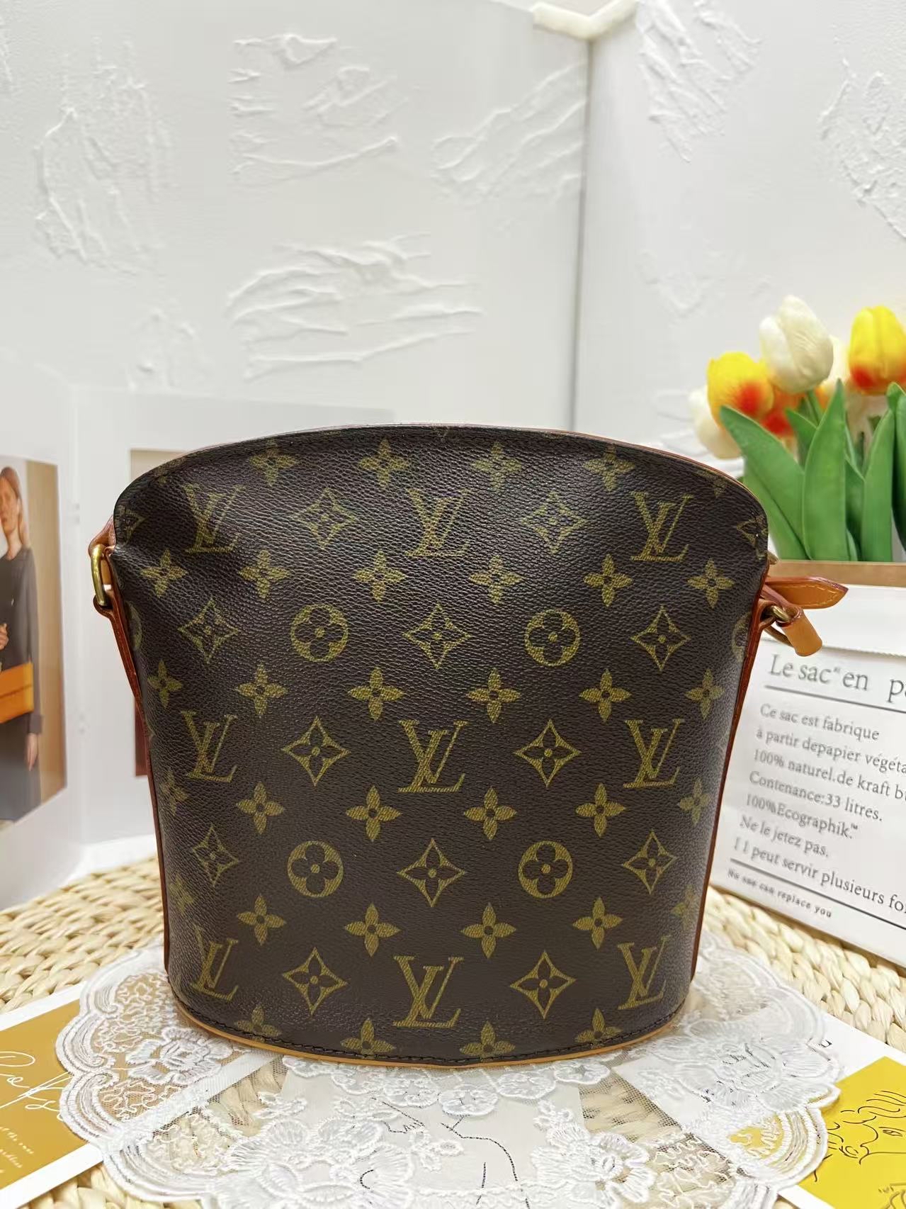 Louis Vuitton Monogram Drouot Crossbody Bag