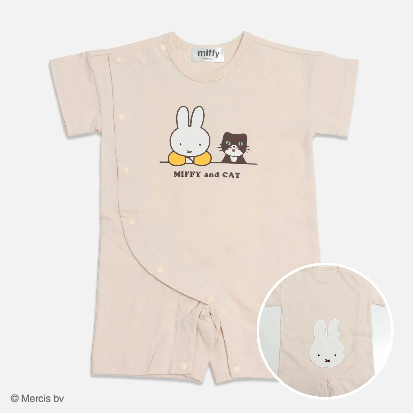 🆕【⭐訂購⭐】🇯🇵日本直送 🌀 #Miffy 短袖連身衣🌀 [PLFA-0145] [260718]
