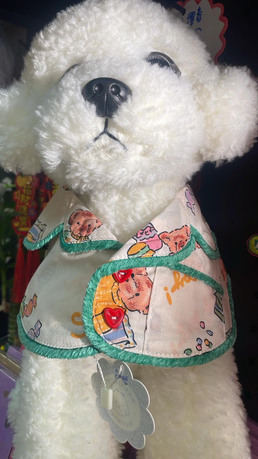 可愛小熊造型寵物服裝