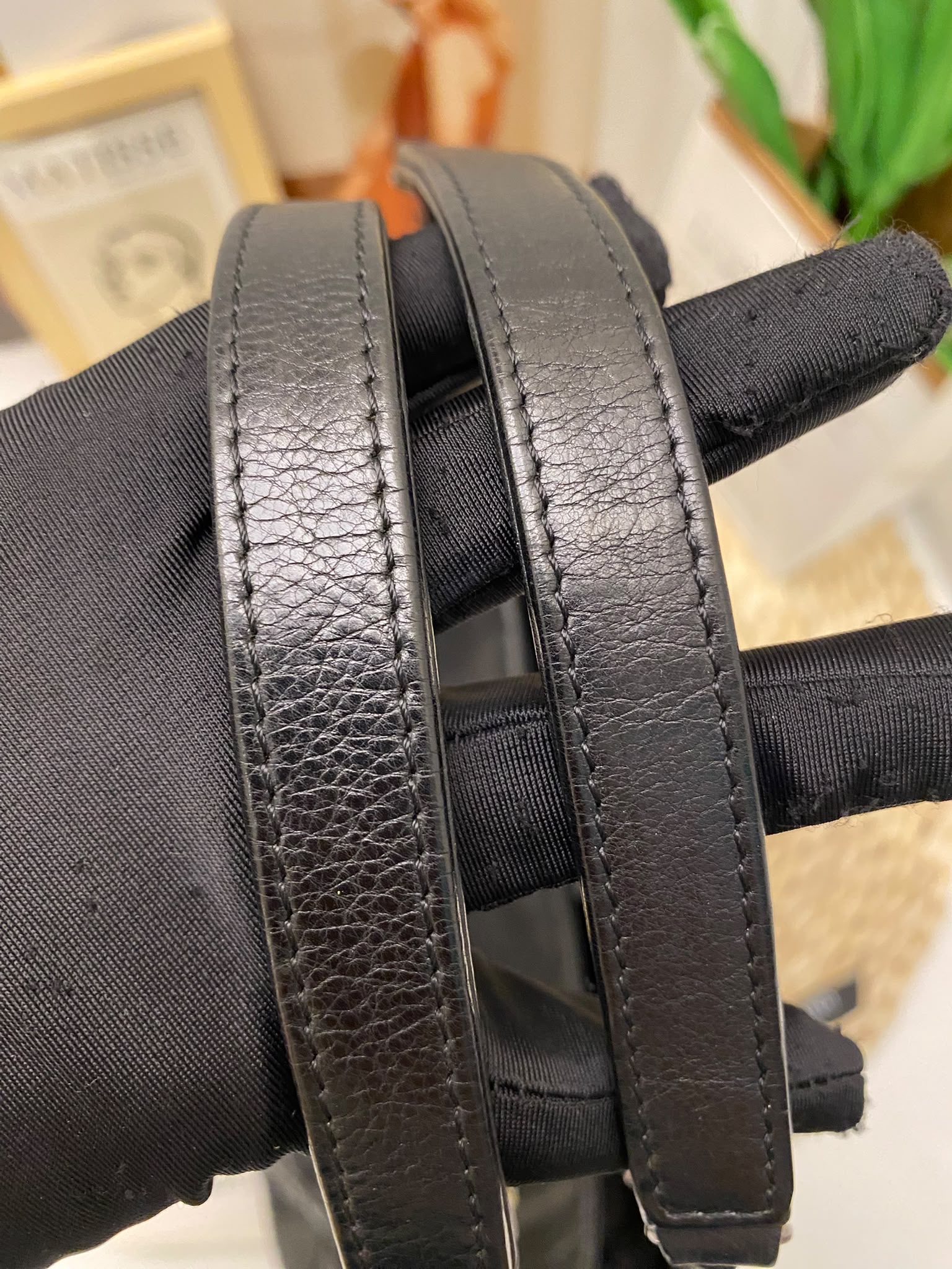 Chanel Quilted Crumpled Calfskin Tote Bag