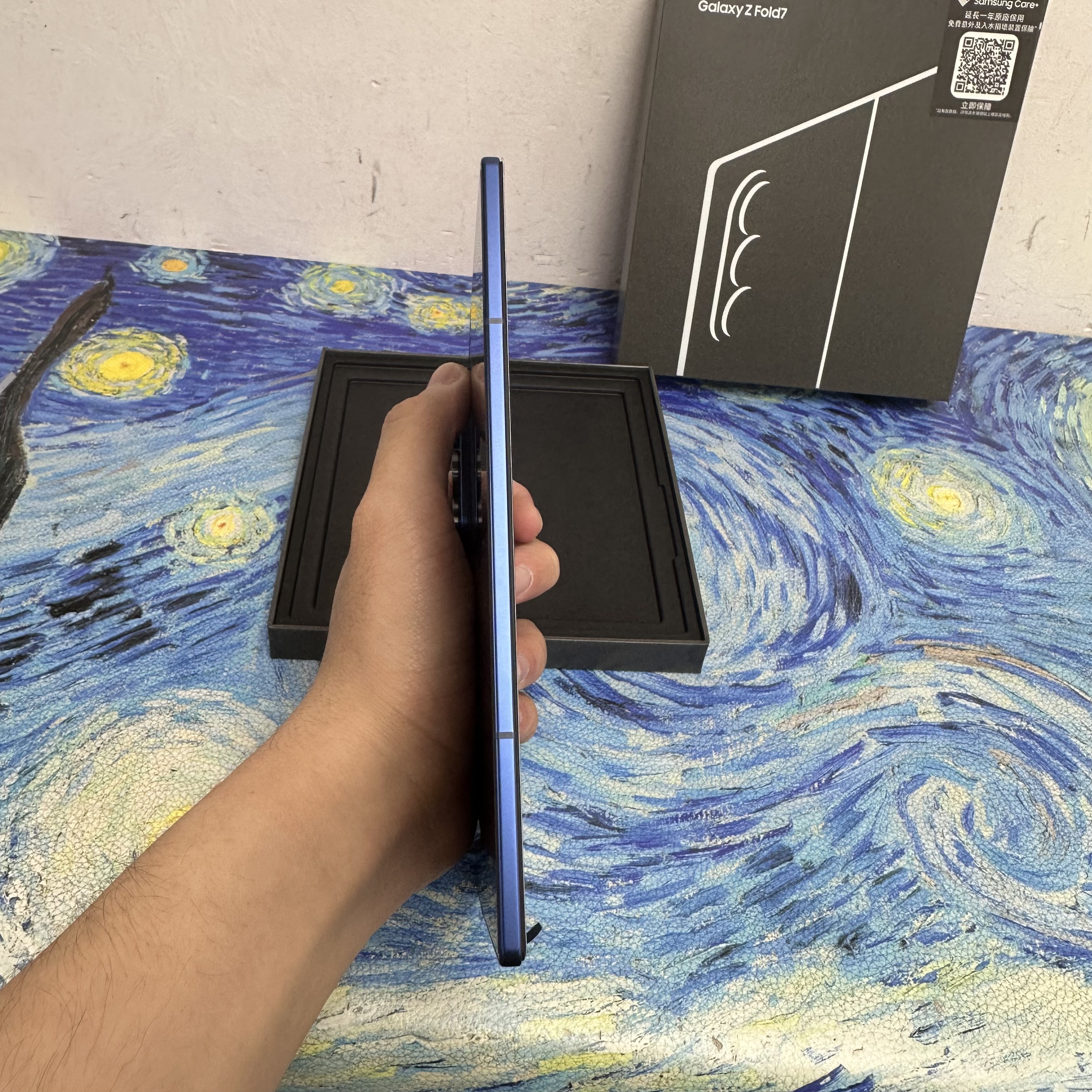 *6158  Samsung Galaxy  Fold 7 完美機 16+1TB 藍色 Blue