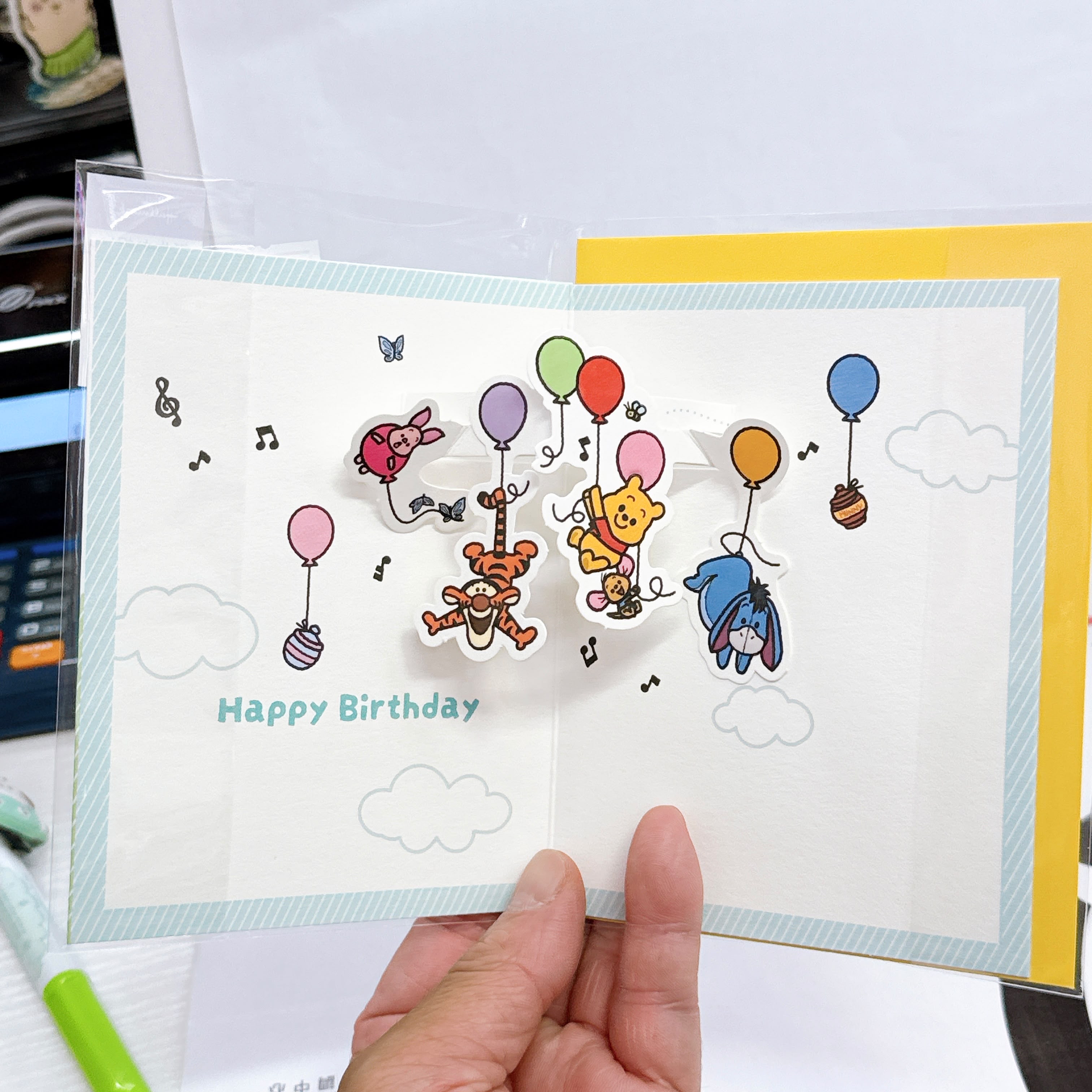 日本直送Snoopy小熊維尼多款新款賀卡生日卡