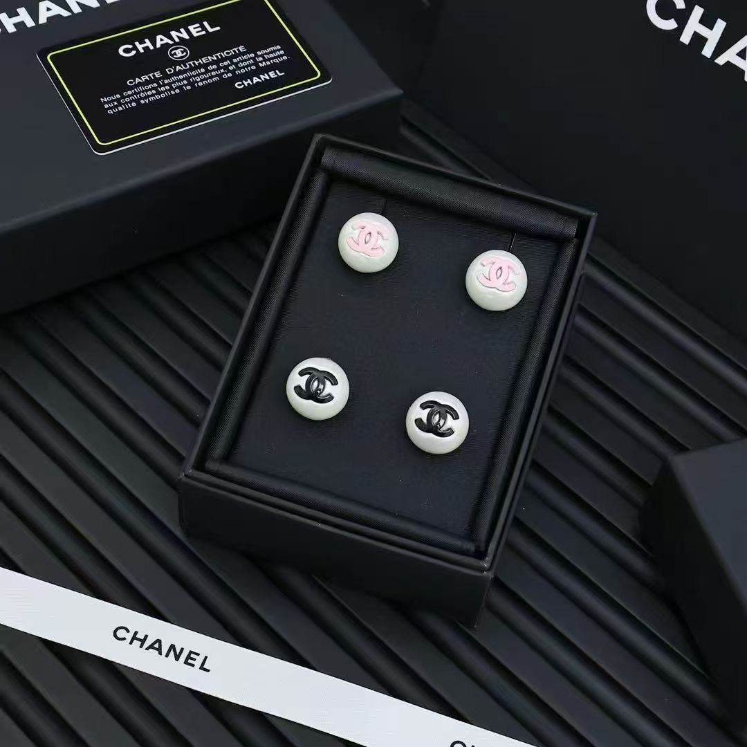 💯CHANEL Coco Mark 珍珠耳環 連專櫃禮盒