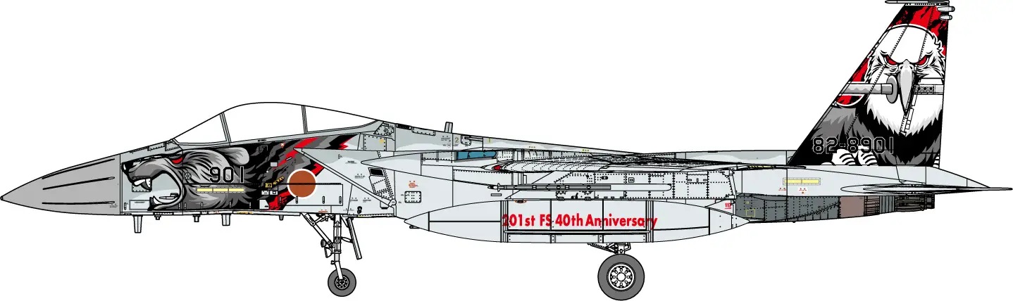 1/72 Japan Air Self-Defense Force 201st FS 40th Anniversary