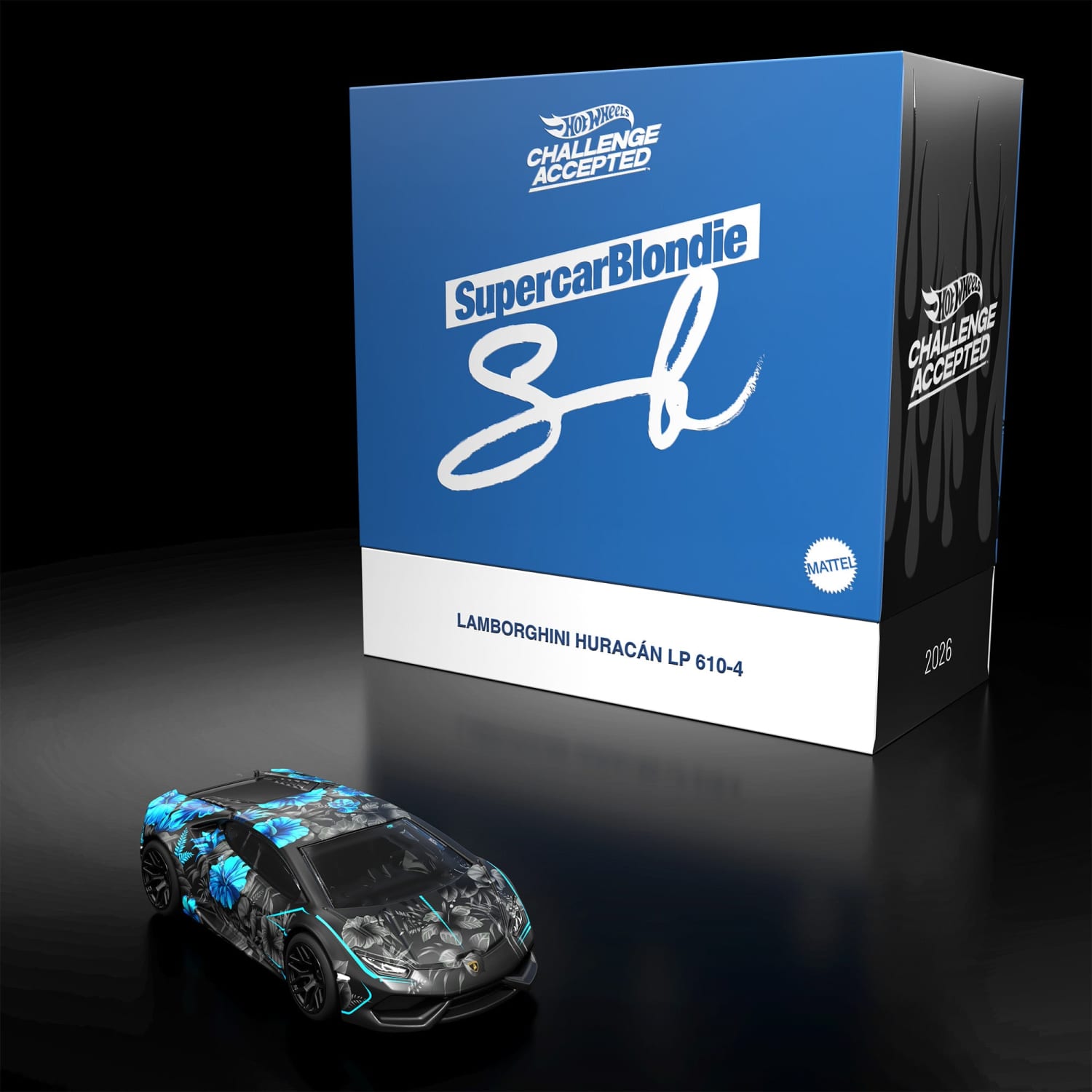 預訂 Pre Order - Hot Wheels x Supercar Blondie x Lamborghini Huracán LP 610-4 Hotwheels