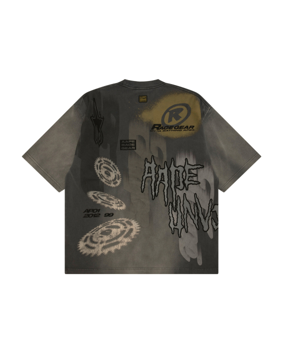 AAPE OVERSIZE fit AAPEUNVS graphic tee (1864) 寬鬆版