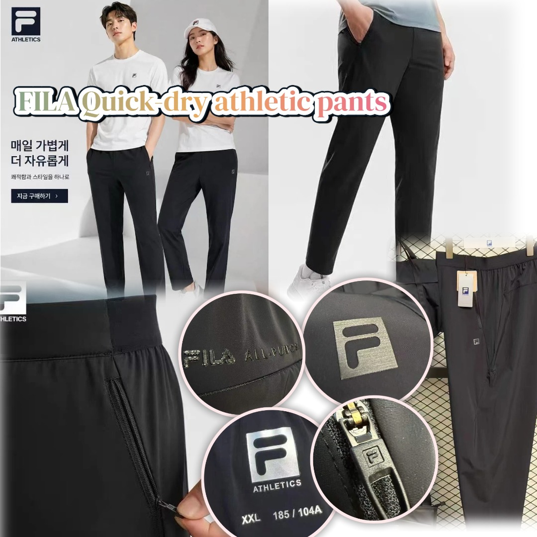 FILA Quick-dry athletic pants 速乾運動長褲