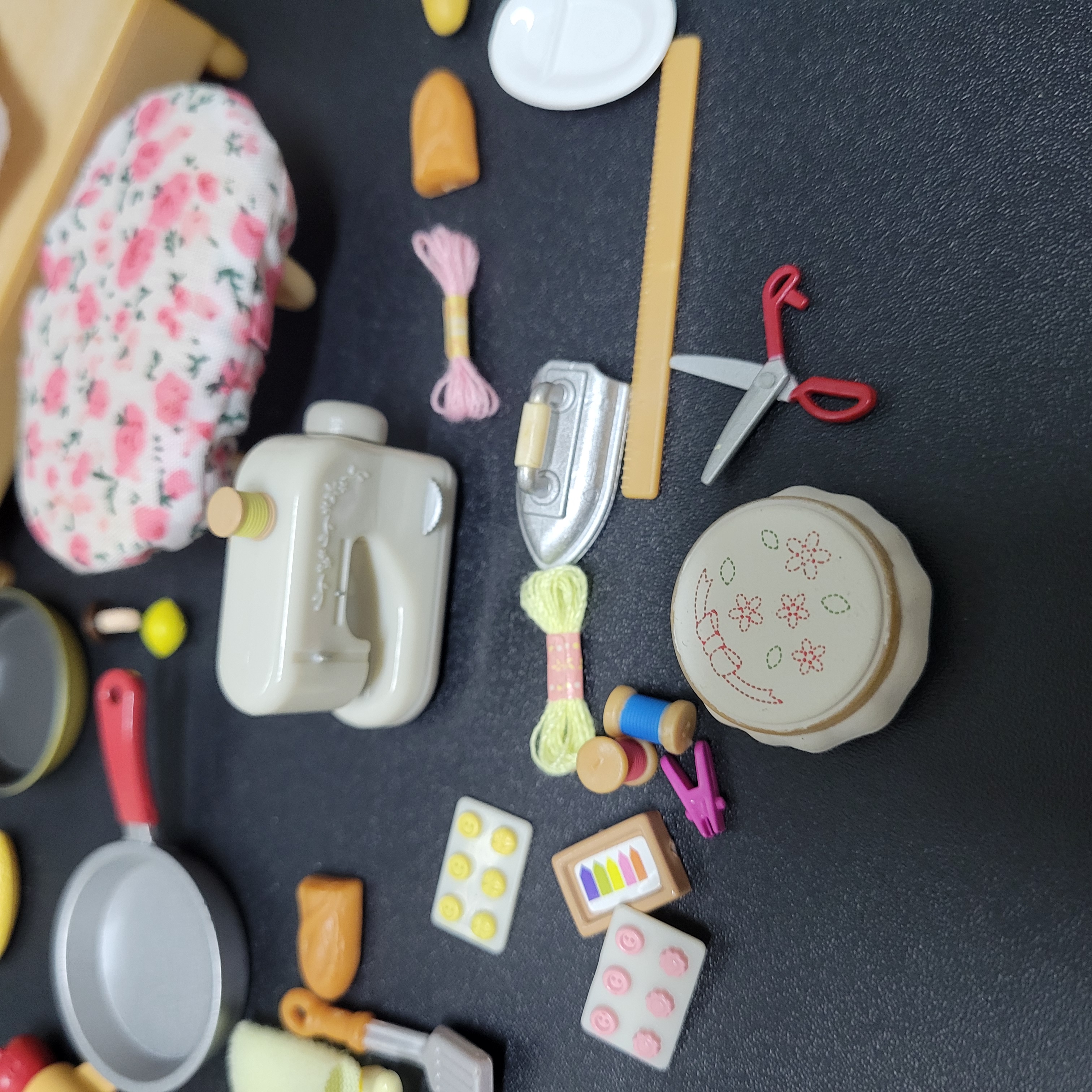 森林家族裁縫套裝及家具C0224