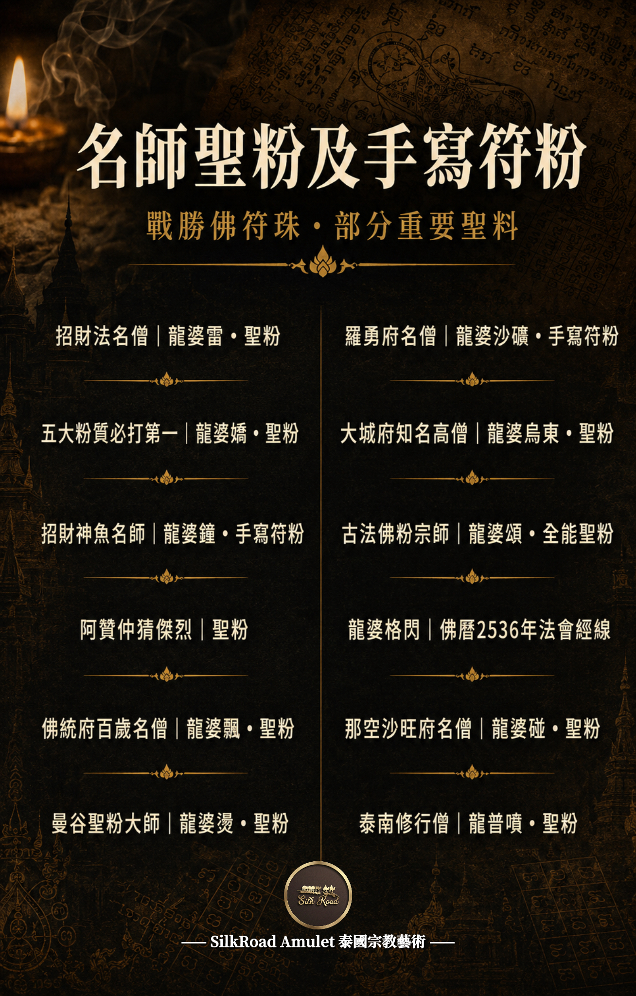 龍婆披贊 佛曆2568 戰勝佛符珠 僅製300粒｜附師父親手寫符｜光學級高透防水殼