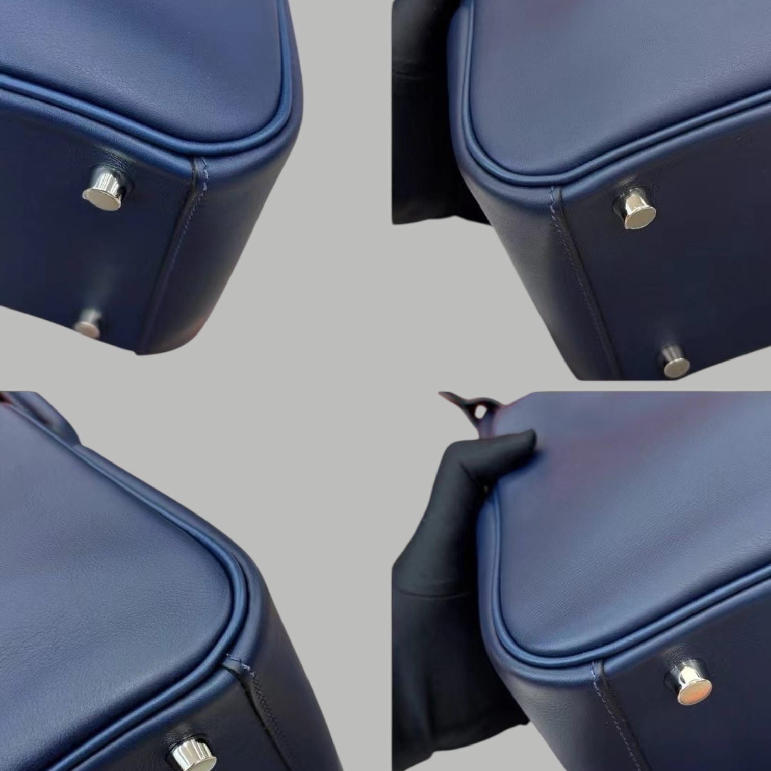 Hermes Lindy mini swift 藍色