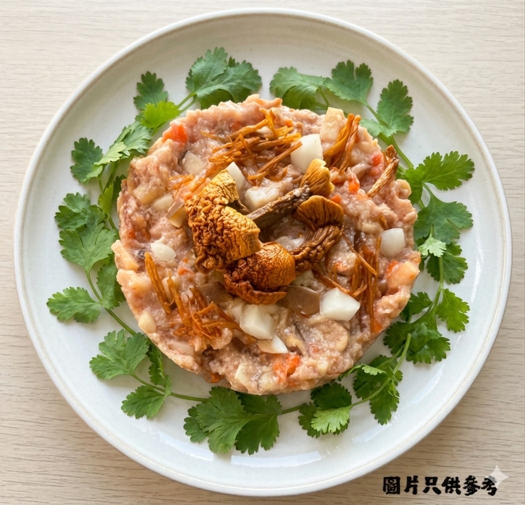 素食教煮 - 姬松茸素肉餅250g