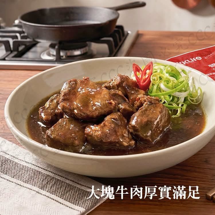 【紅龍嚴選｜大塊厚切無添加】台灣紅龍醬滷牛肉 (200g) 