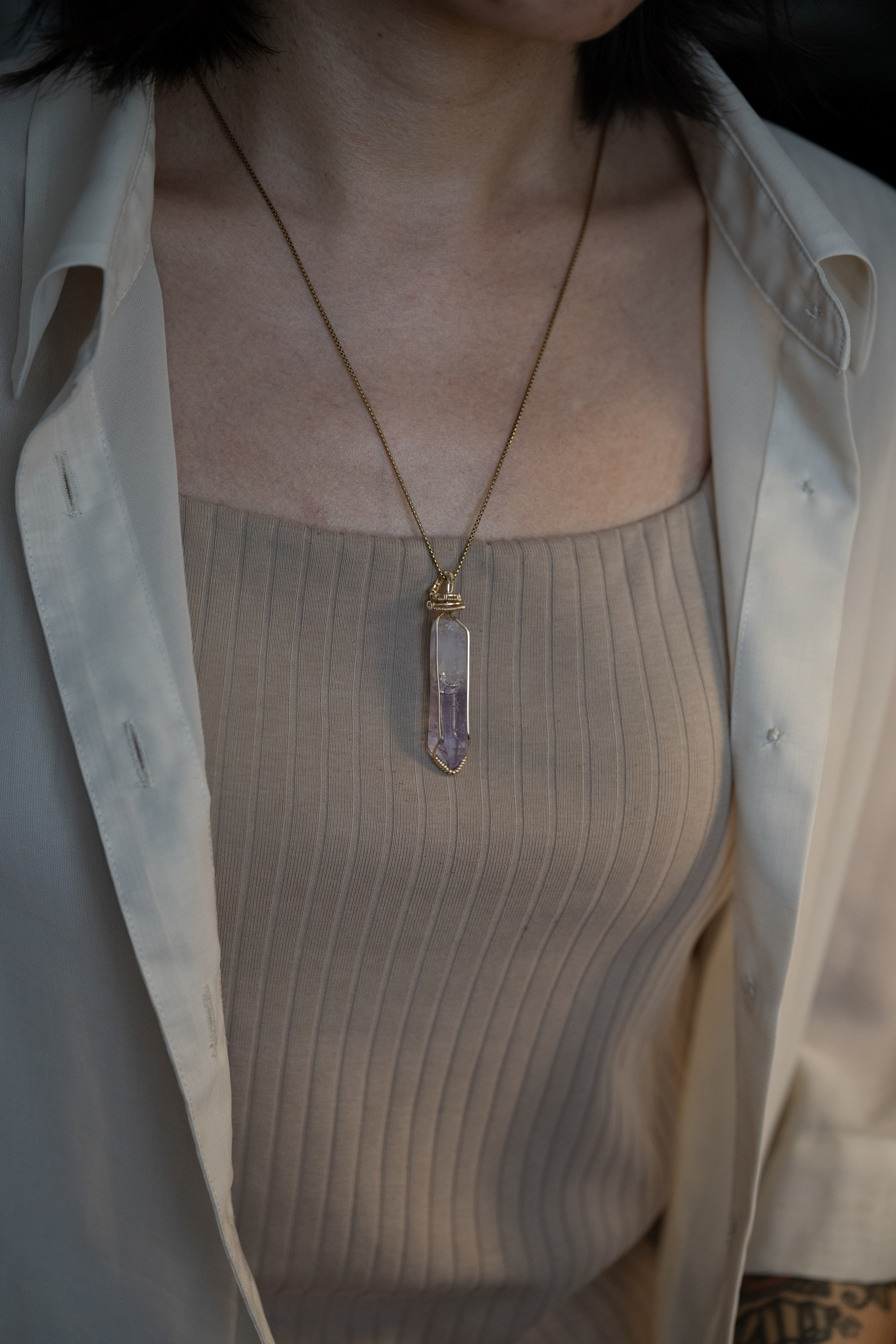 WAS 克魯茲紫水晶頸鏈 - Amethyst Pendantt