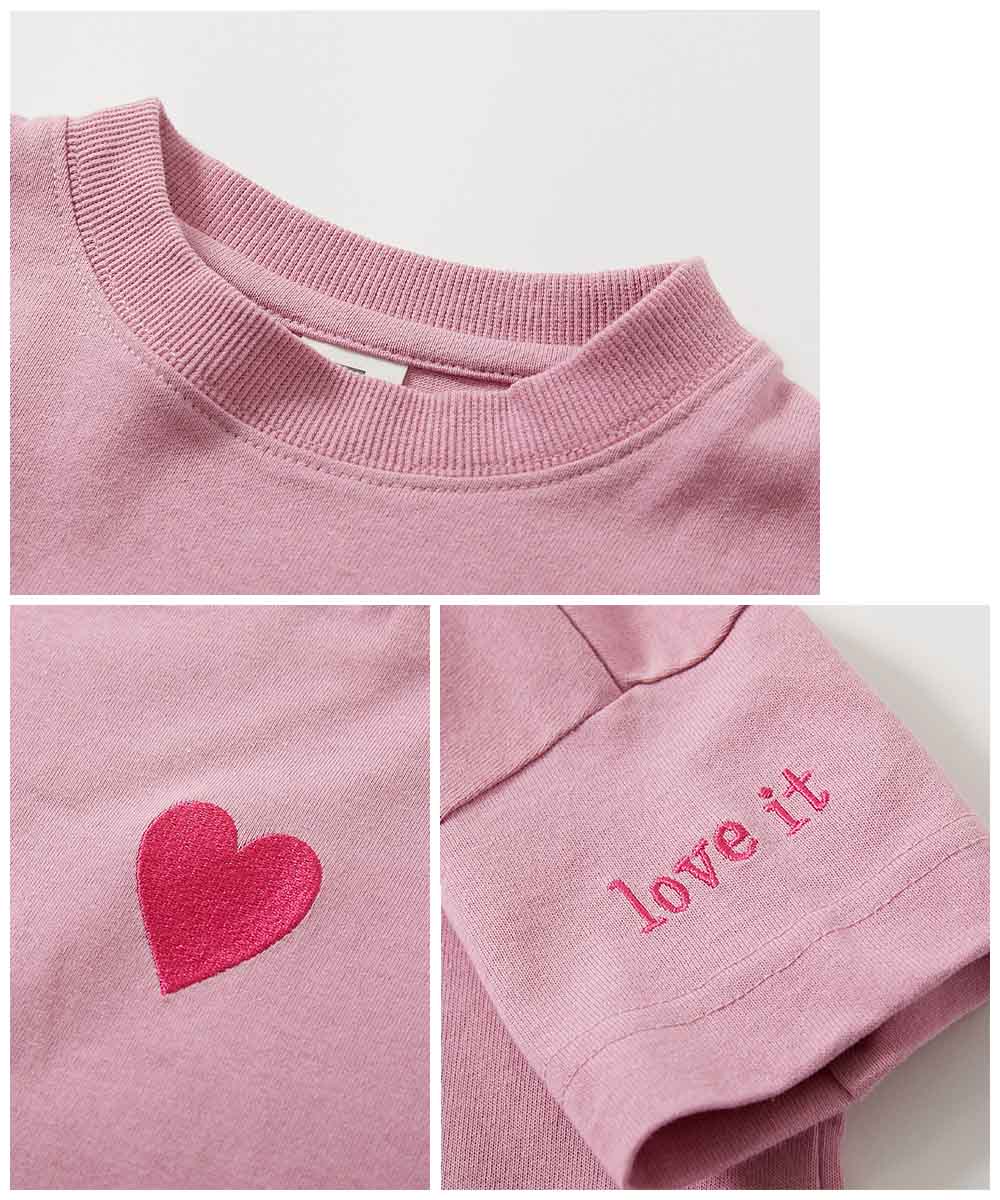 🆕【⭐訂購⭐】🇯🇵  日本直送🌀單點刺繡 親膚純棉 寬鬆 女童短袖Tee［6款選］🌀[ELCA-0255][260427]