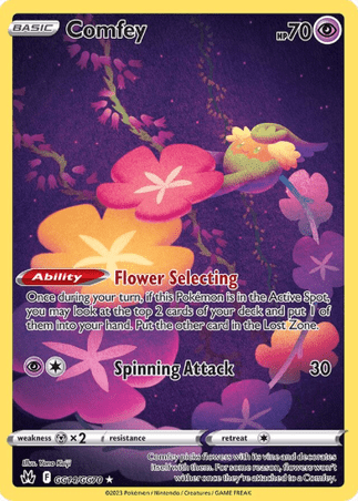 Pokemon TCG Crown Zenith - Comfey-GG14/GG70