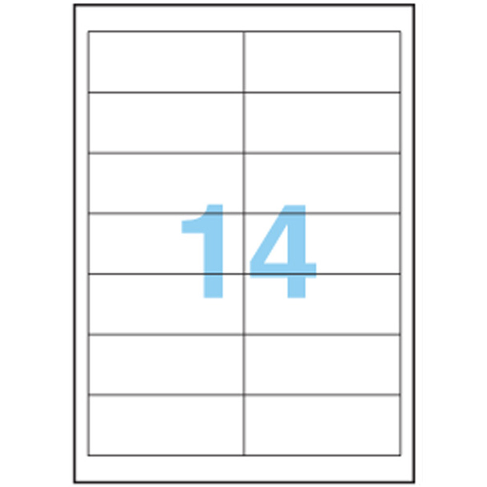 A3003 : ANEOS A4 FSC Multipurpose Label 98.0 x 38.0 mm