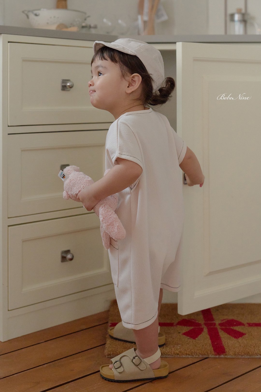 ☀️預訂 韓國直送☀️🇰🇷Bebenine兩色車線口袋無袖連身服