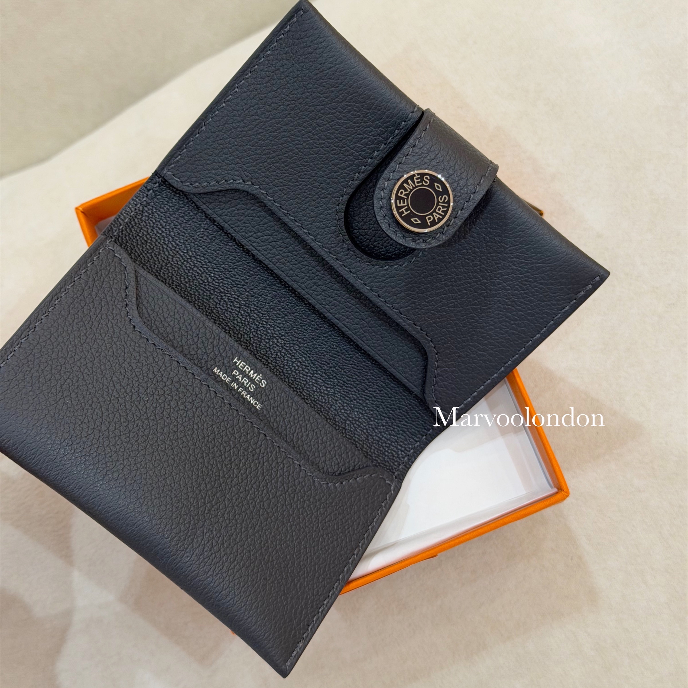 特價出✨Hermes RMS cardholder ❤️石板灰