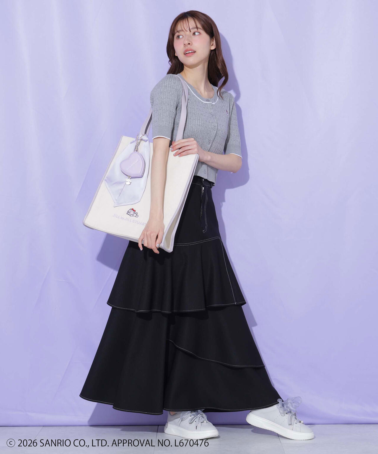 🎀【預訂】 JILL by JILL STUART Tiny Chum Collaboration Tote Bag - Lavender