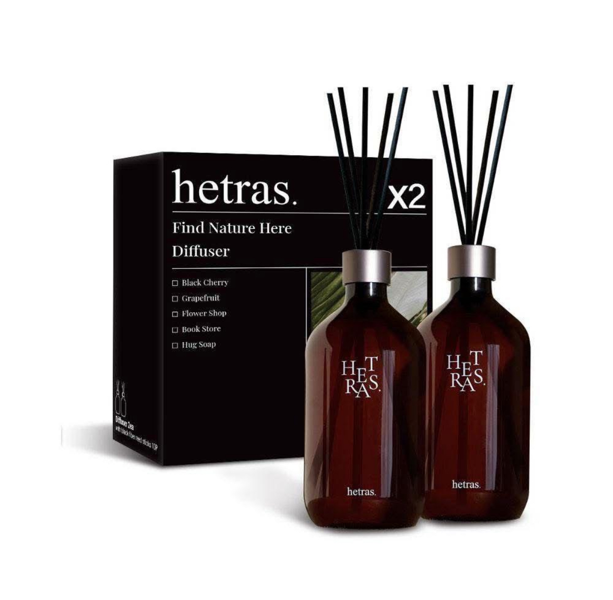 Hetras.飯店療癒極致擴香 (500ml x 2) 