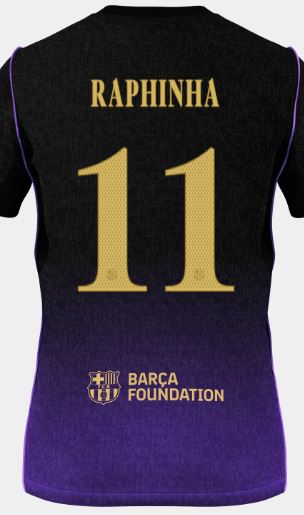 Barcelona 巴塞羅拿 x Kobe 2026-27 作客印字 (內有多選，不是球衣)