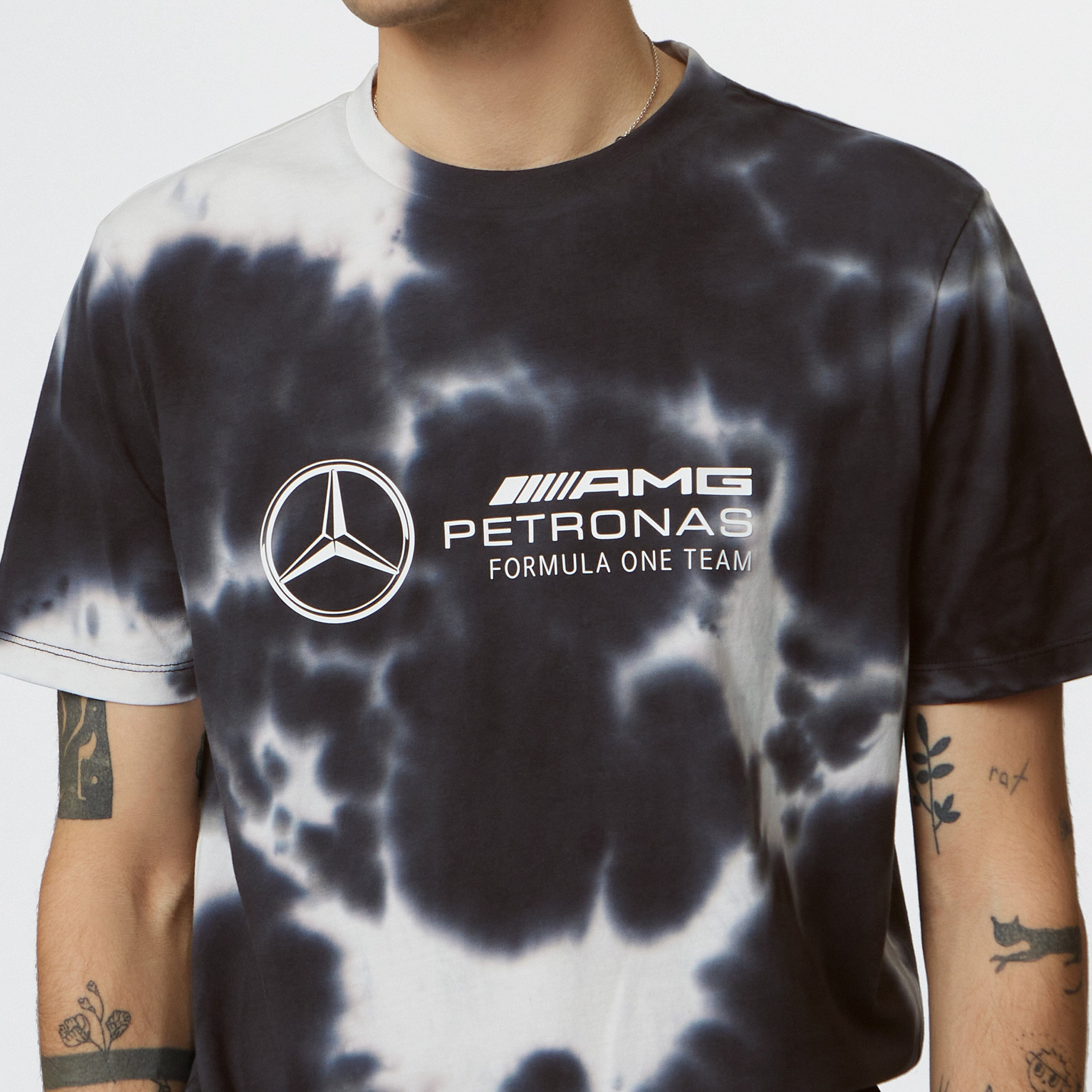 F1 Mercedes Benz 平治車隊 Tie-Dye T-Shirt
