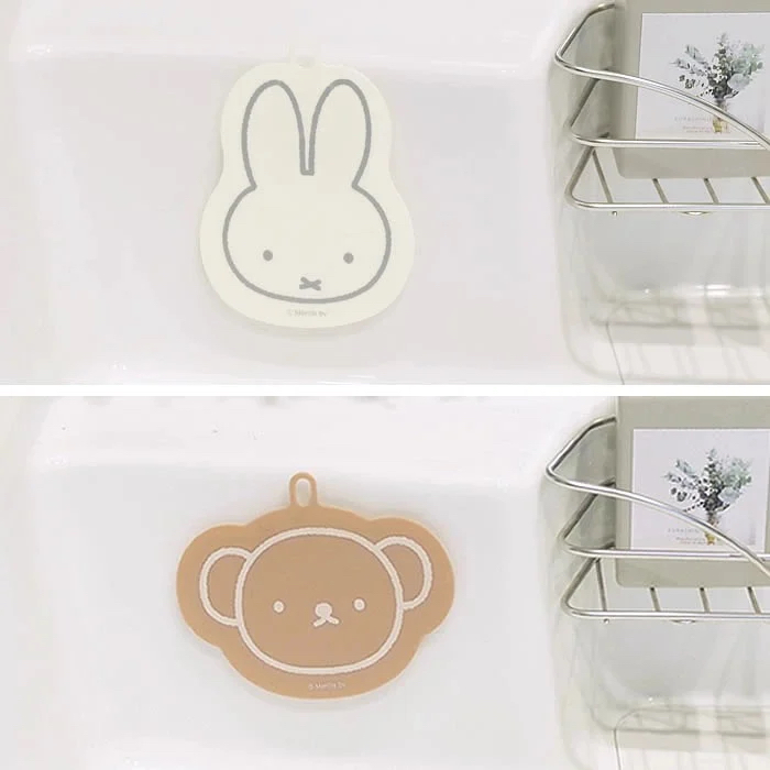 日本進口Miffy 附吸盤矽膠洗碗刷