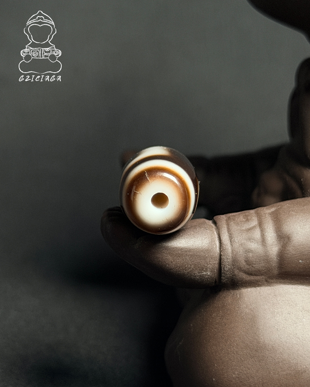 西藏至純兩眼天珠