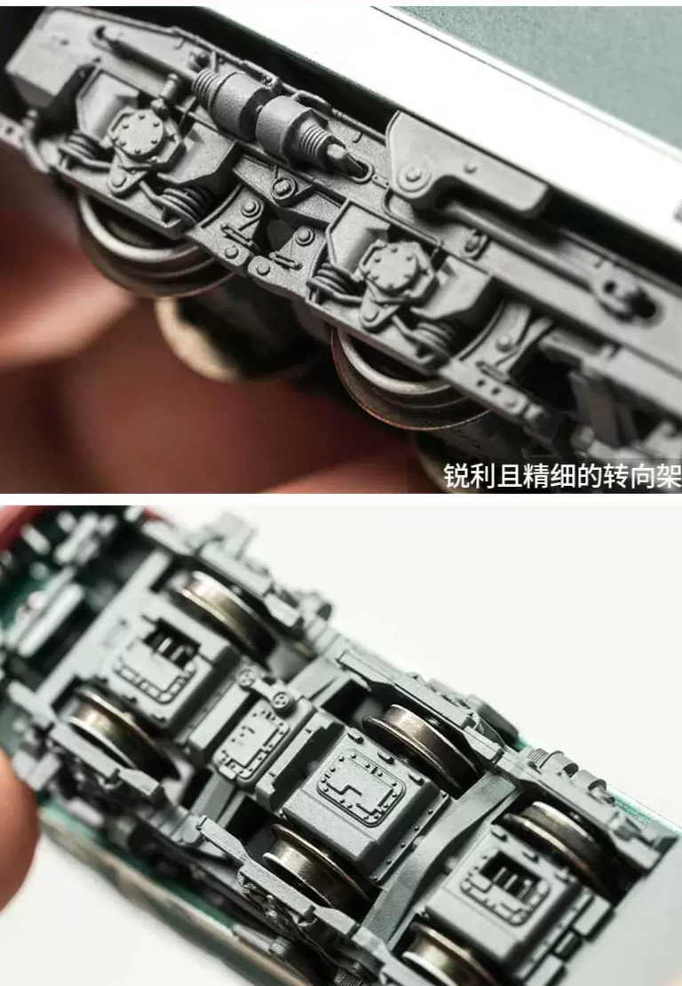 中國長嗚進口型內燃機車  NY5-0001 綠色 N比例1：160