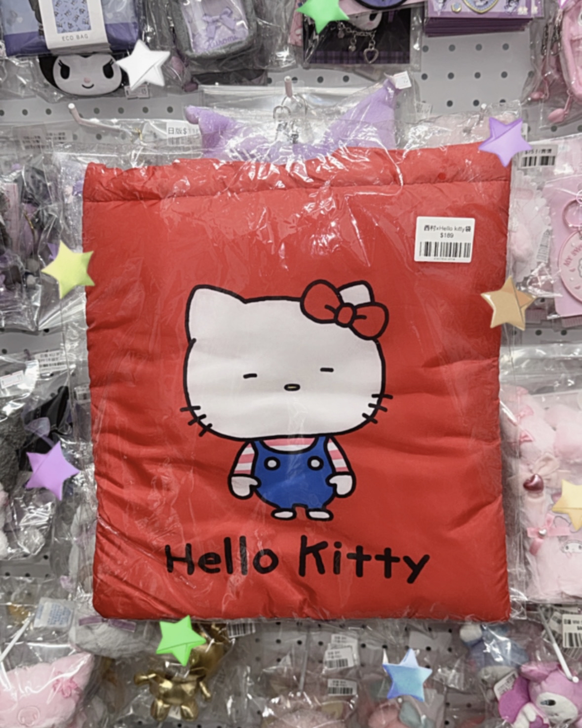 現貨｜西村x hello kitty 空氣感tote bag