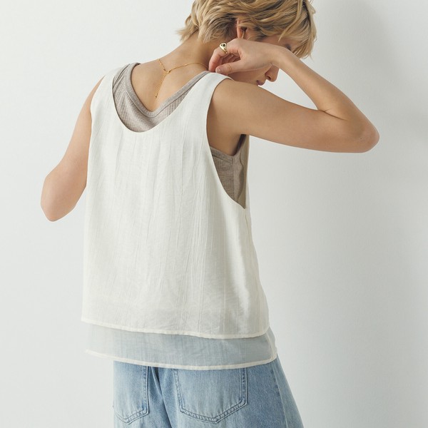 雙面層次感背心【JT033】