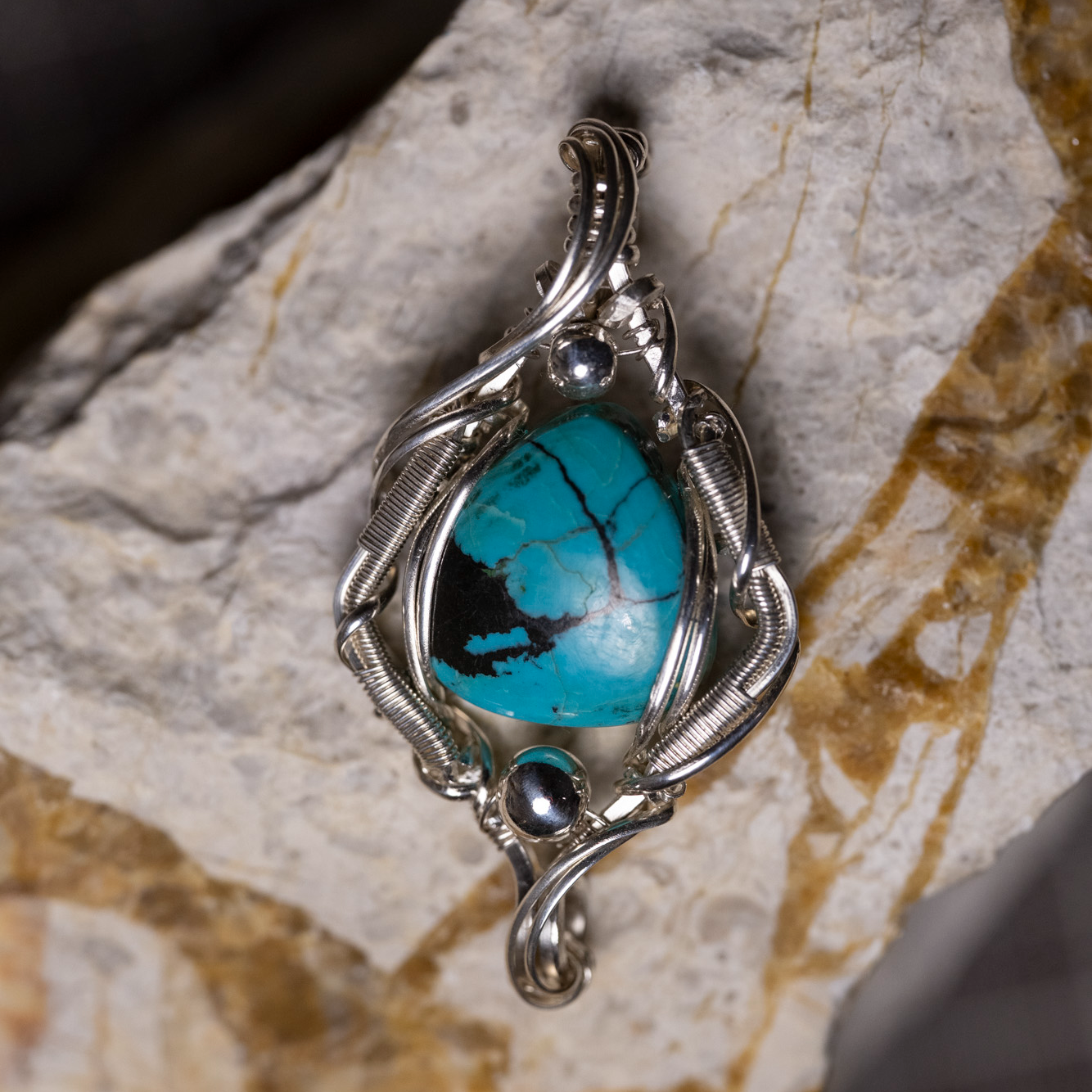 WAS Turquoise Pendant 綠松石吊墜