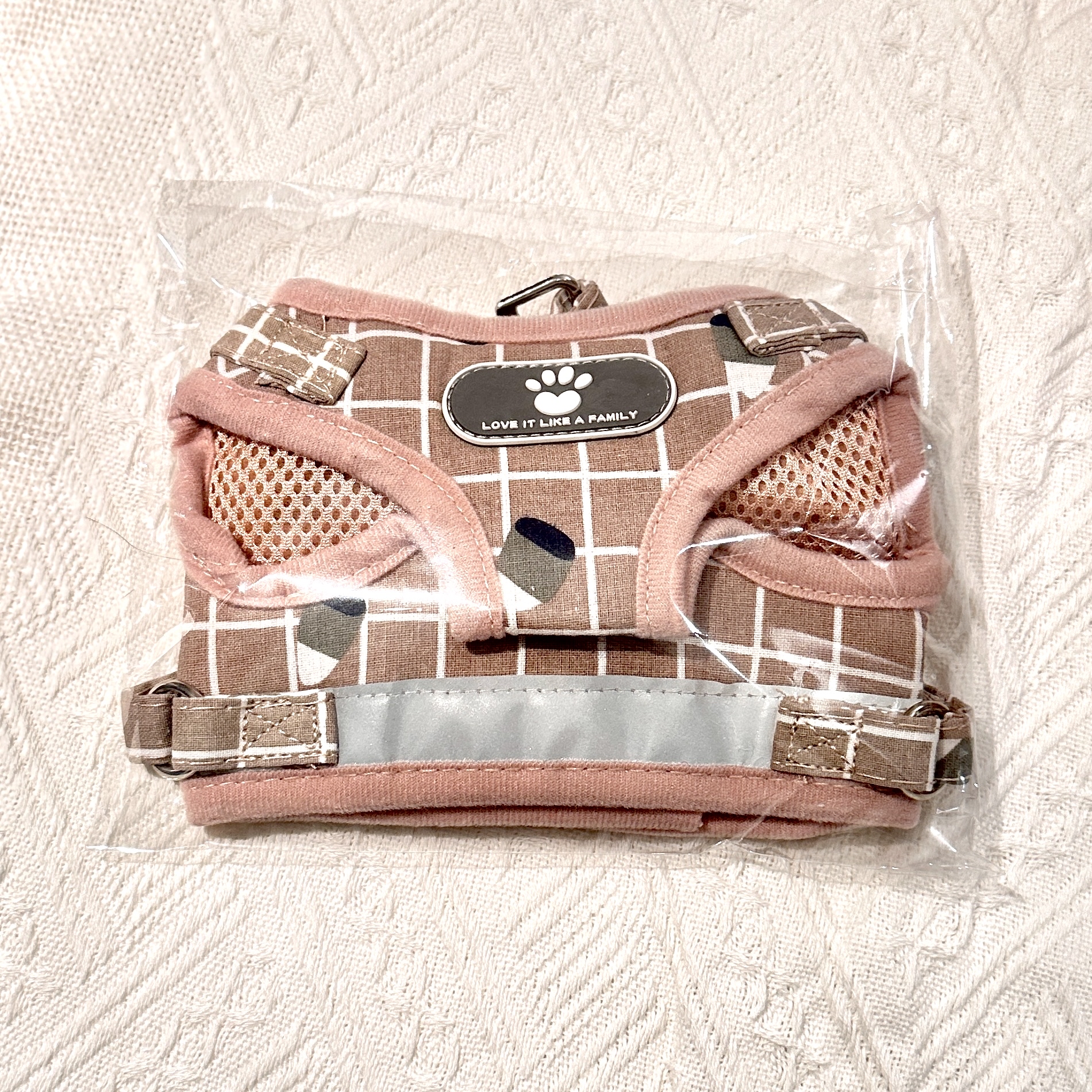 (現貨即取)寵物外出牽引背心(附牽引繩)