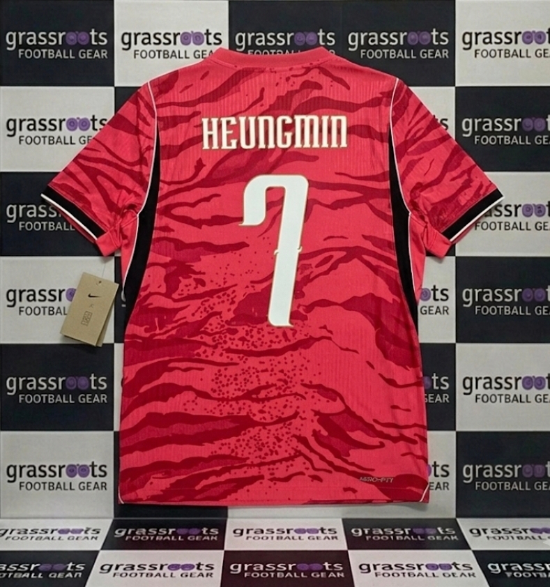 2026 南韓 主 球員版 Size L 連原裝HEUNGMIN 印字