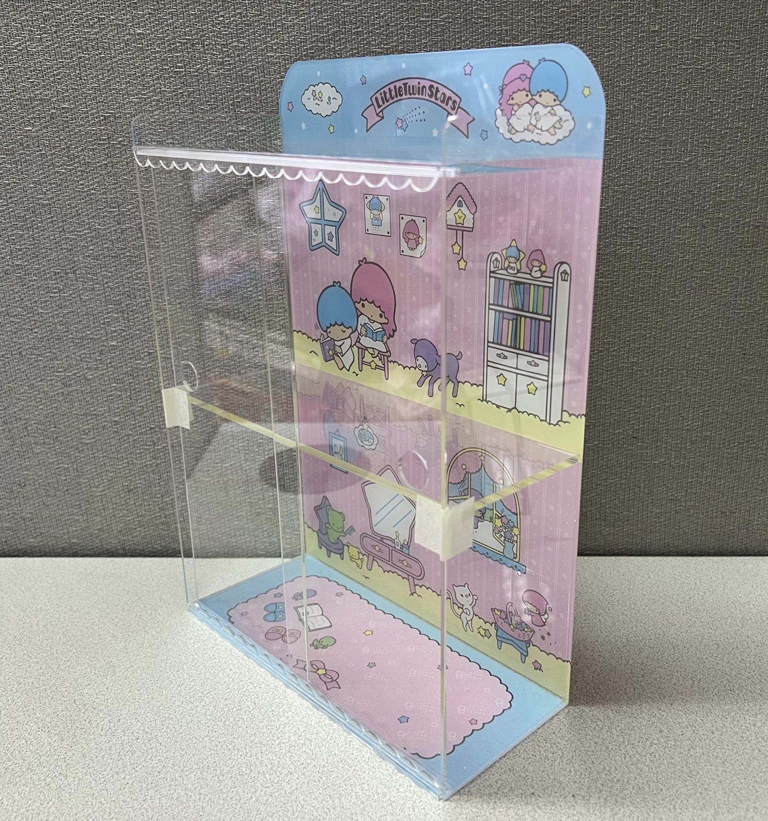 🎌日本直送🎌Little Twin Stars 透明雙層多用途儲物架