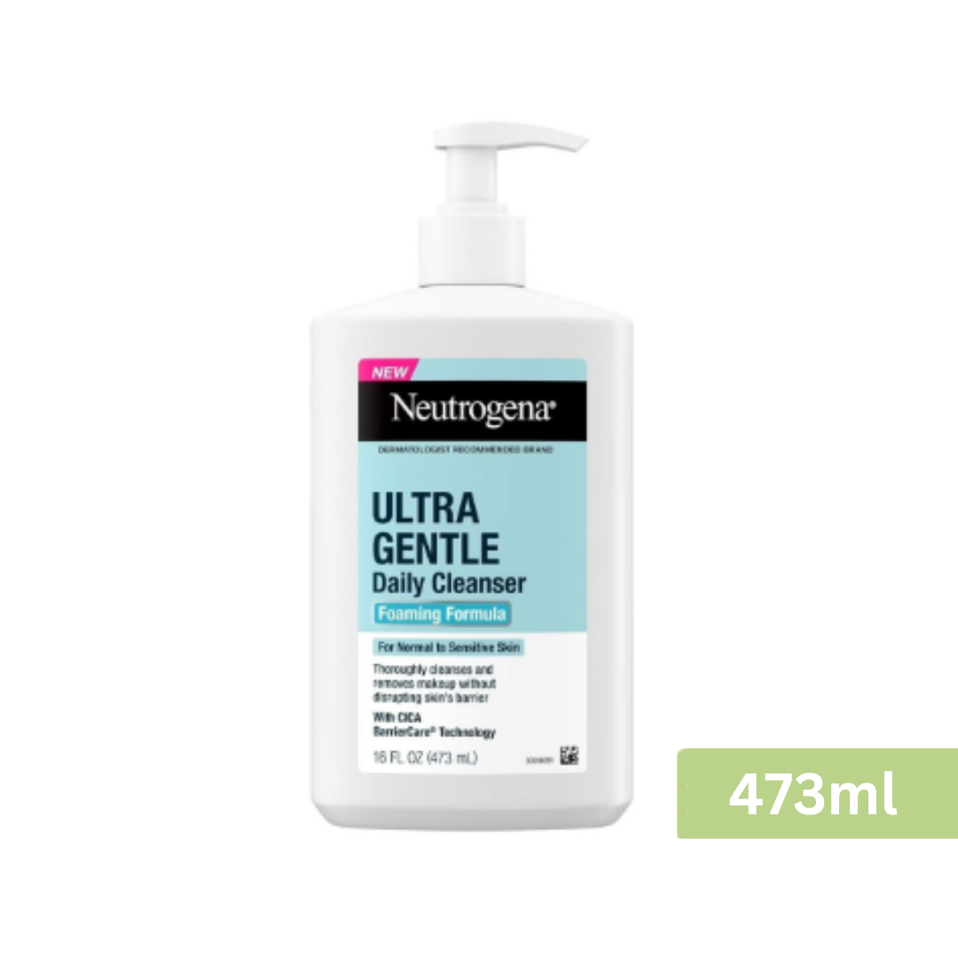 Neutrogena - 温和柔滑保濕潔面乳 (敏感肌) 473ml (平行進口)