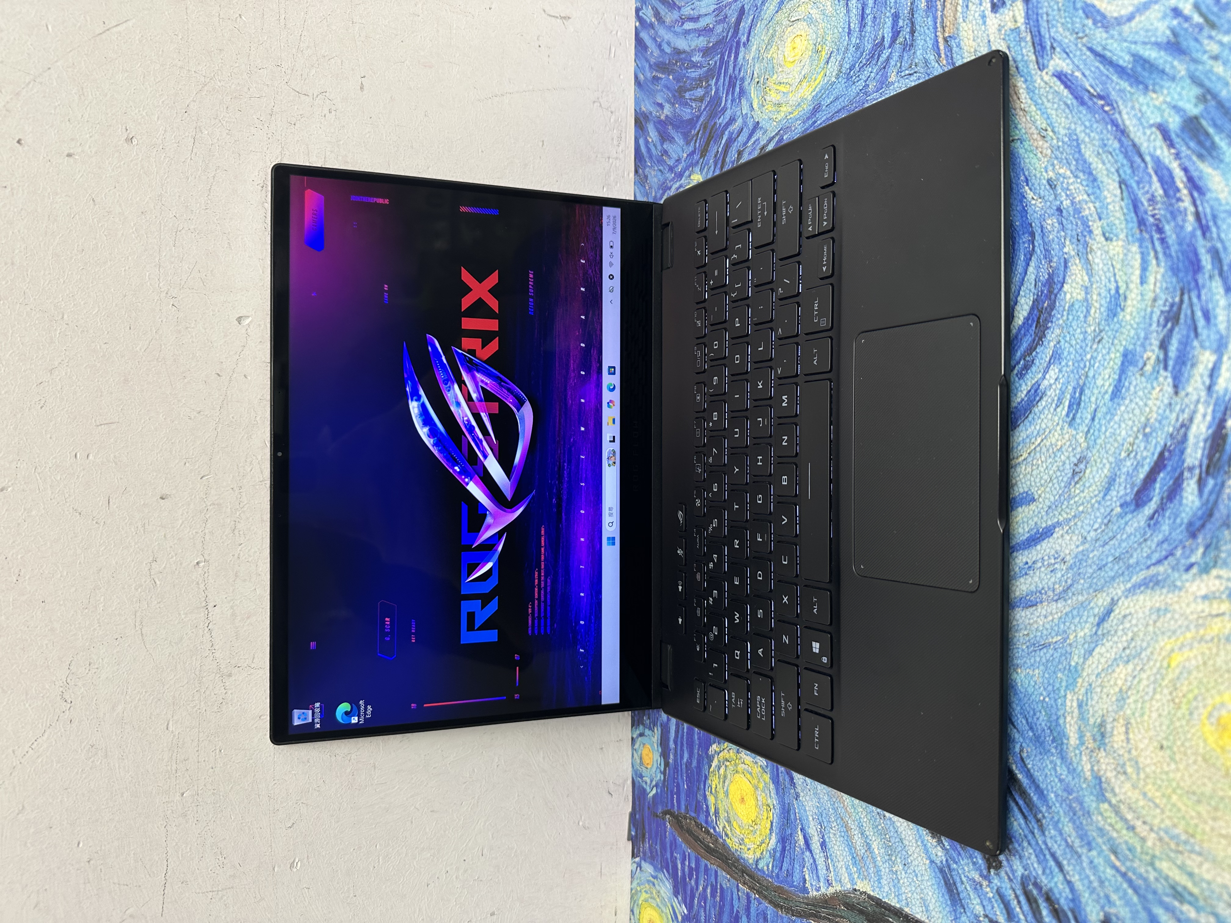 #6073 ASUS ROG Flow /AMD Ryzen 9 5900HS/16GB Ram/512GB SSD/RTX 3050Ti 獨立顯示卡/13寸 360度 Touch Mon/ GamingLaptop / Notebook / PC / YouTube / Movie / Gaming Notebook / Gaming PC / 平板 / 平板電腦