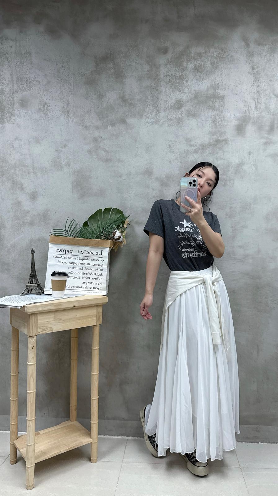 A15 復古鍋釘print Tee