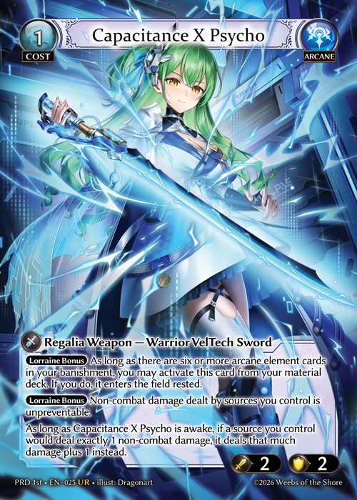Capacitance X Psycho / PRD-025 (UR)