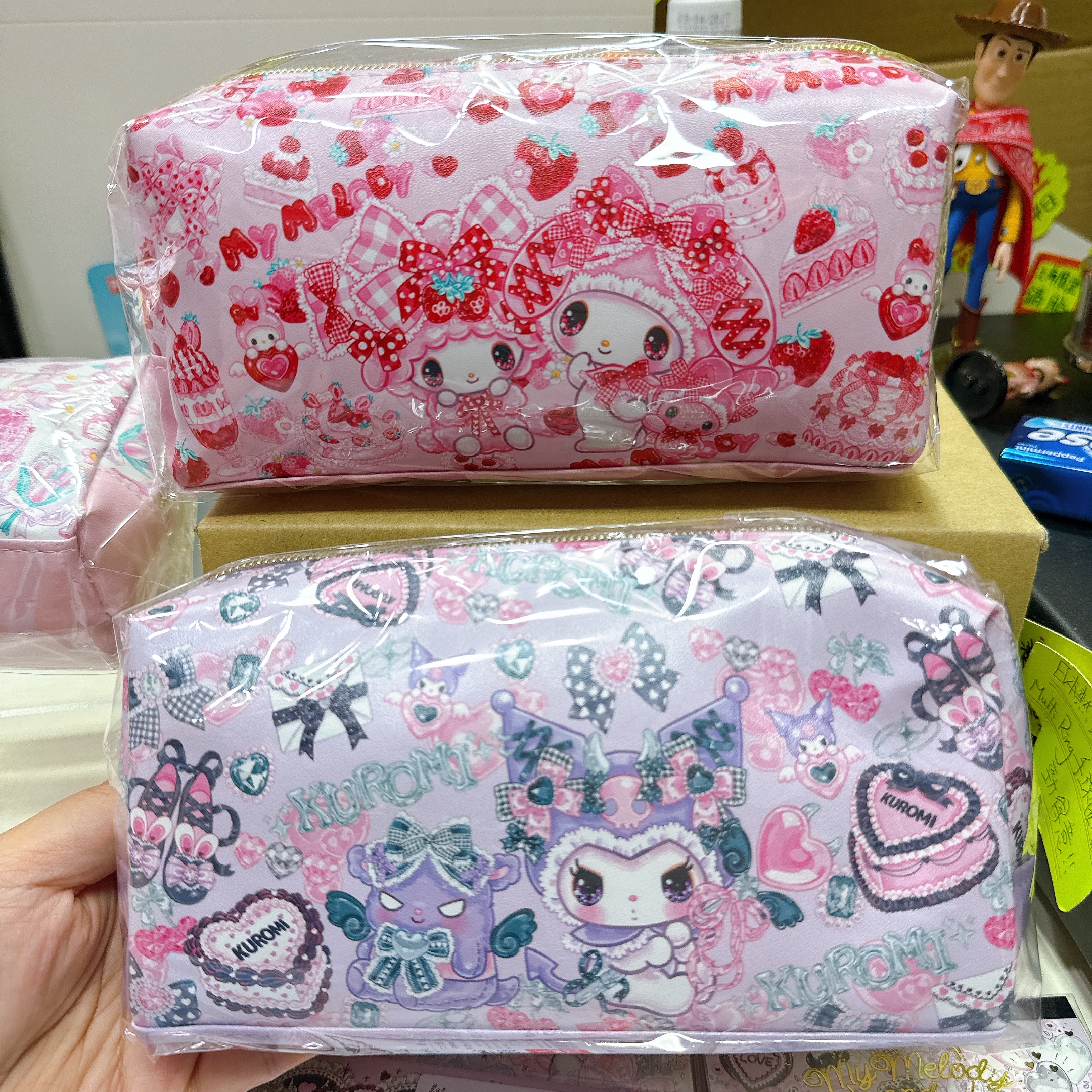 日本直送Sanrio聯成 Amenomori Fumika系列筆  信紙套裝 四色原子筆鉛芯筆 鎖匙扣