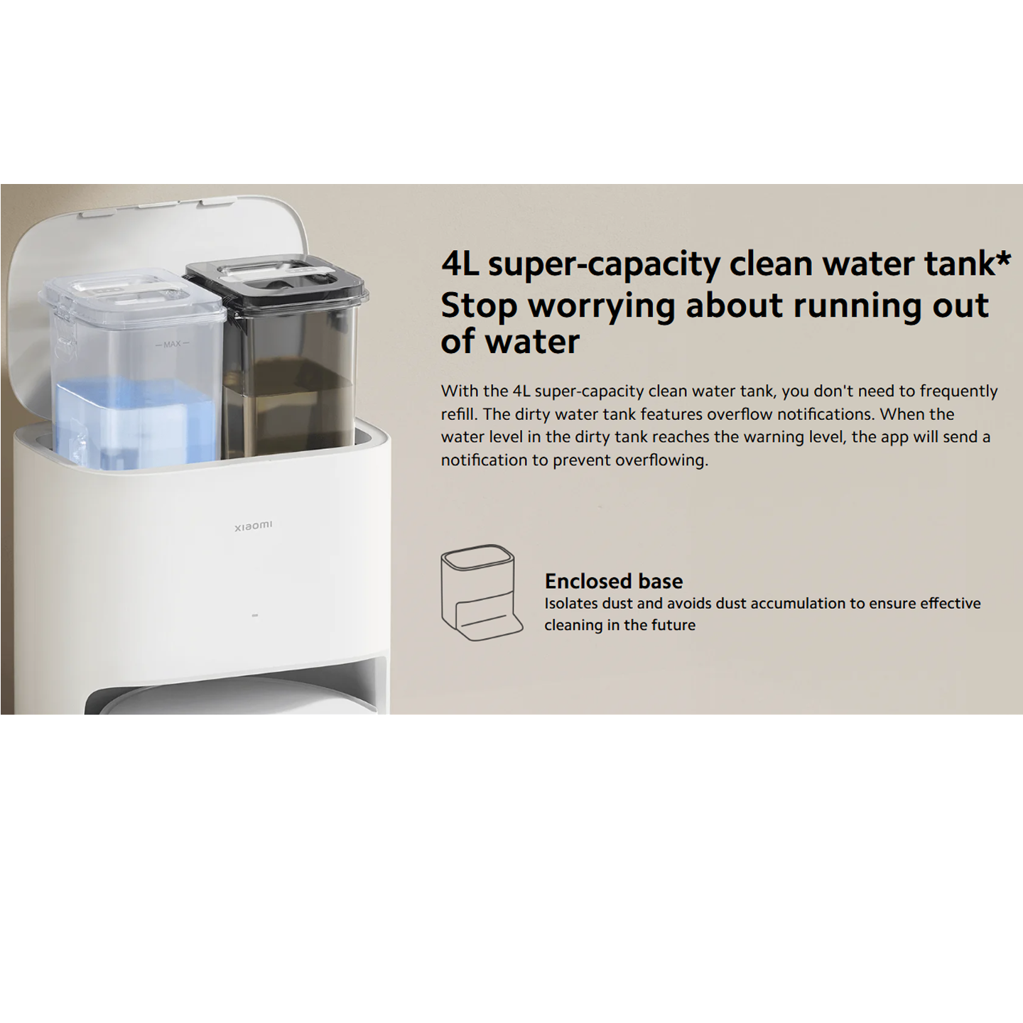 Xiaomi Robot Vacuum X20 LDS Navigation (BHR8090EN)