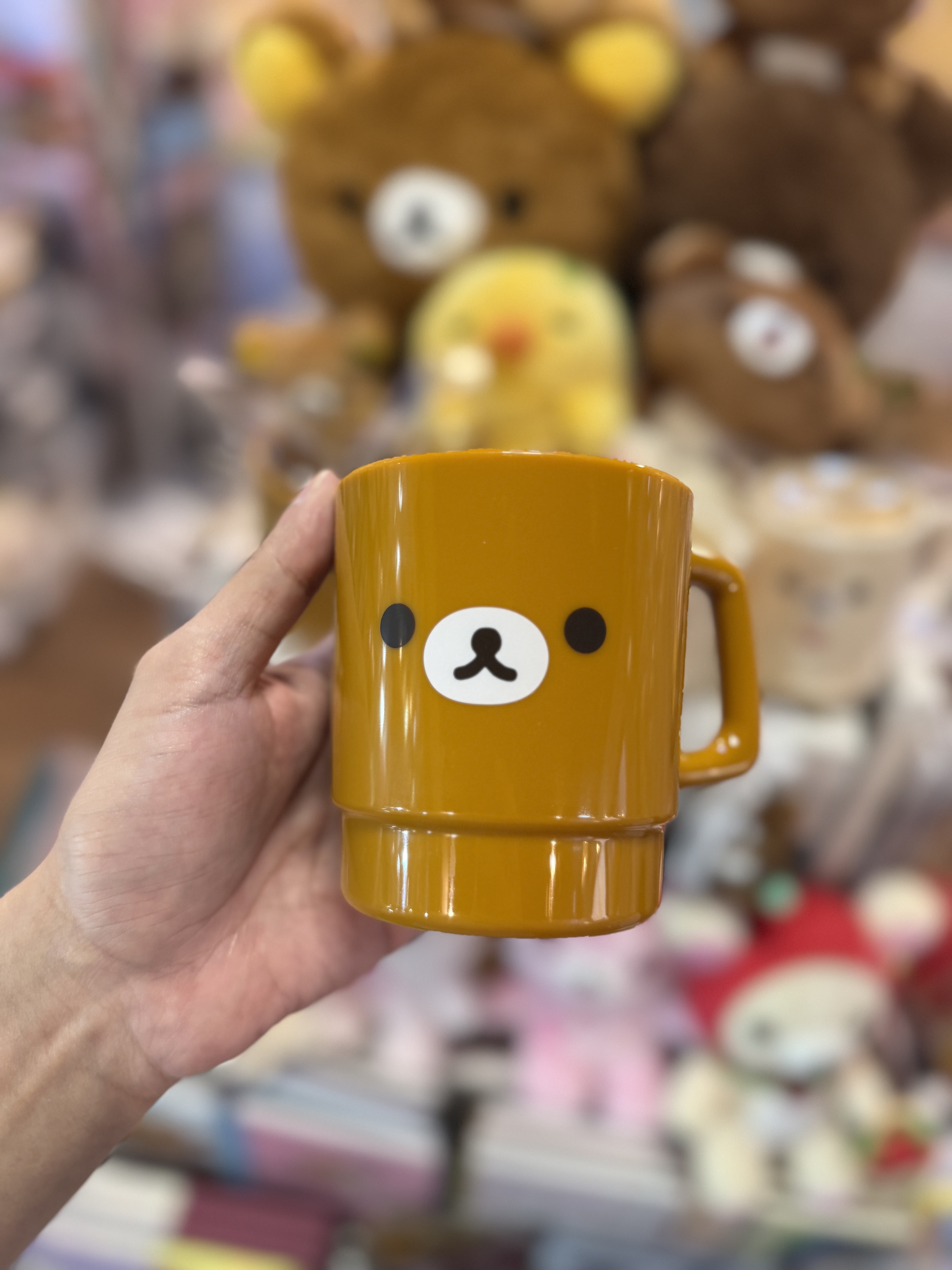 《現貨》全新rilakkuma 日本製樹脂膠杯
