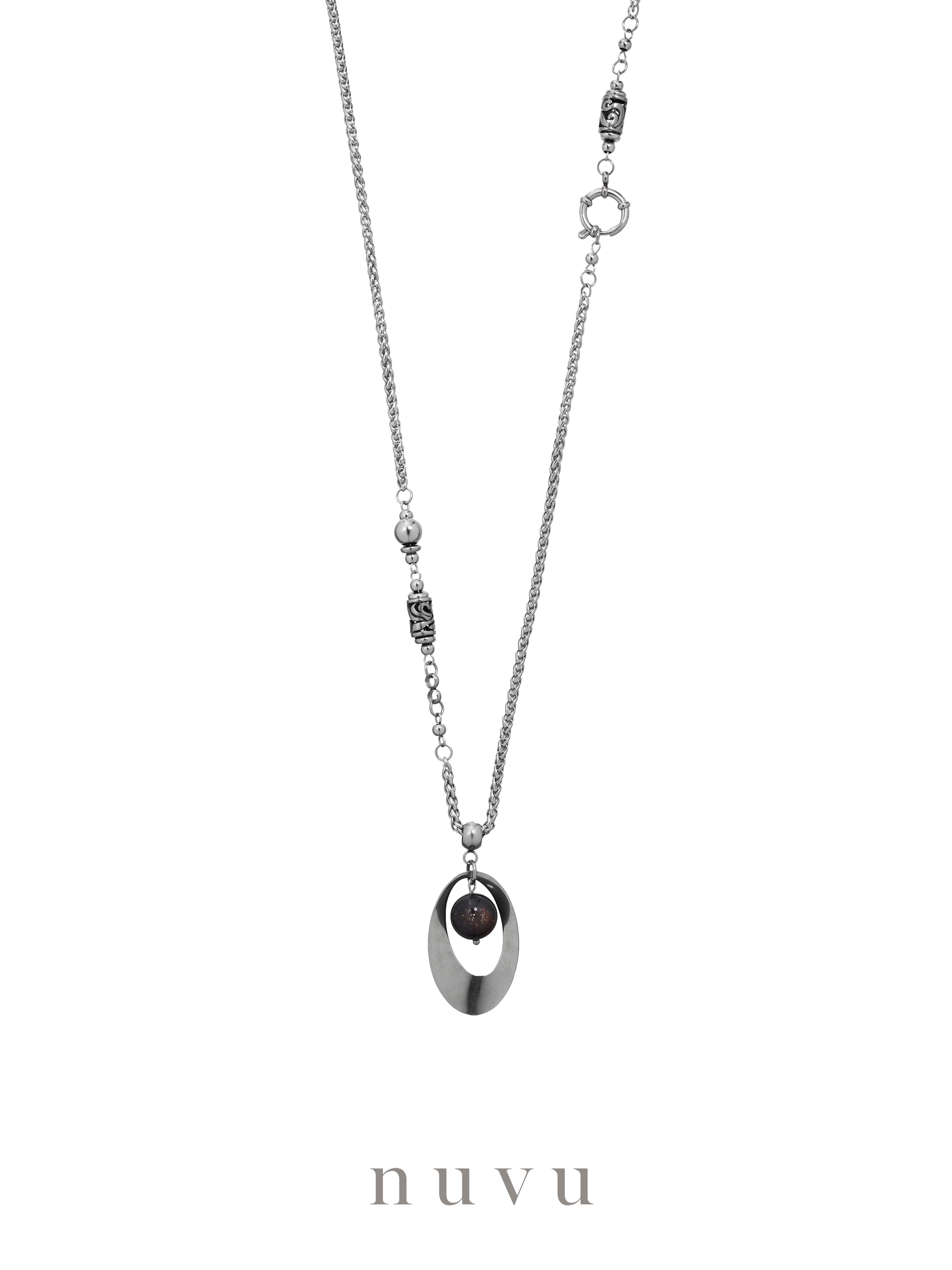 Dark Compass Necklace